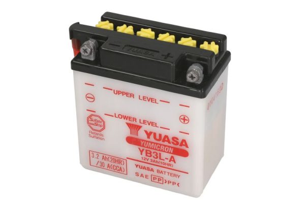Yuasa YB3L-A 12V 3.2Ah 30A 99x57x111mm R+ Starting battery