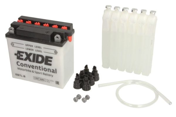 Exide YB7L-B 12V 8Ah 85A 135x75x133mm R+ Starting battery