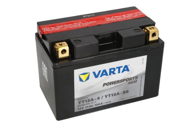 Varta YT12A-BS 12V 11Ah 160A 150x88x105mm L+ Starting battery