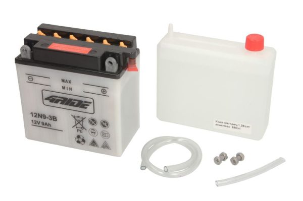 4 Ride 12N9-3B 12V 9Ah 85A 138x77x141mm R+ Starting battery