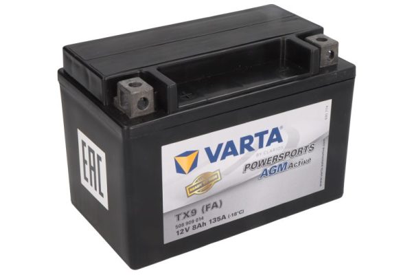 Varta YTX9-BS READY 12V 8Ah 135A 151x87x106mm L+ Starting battery