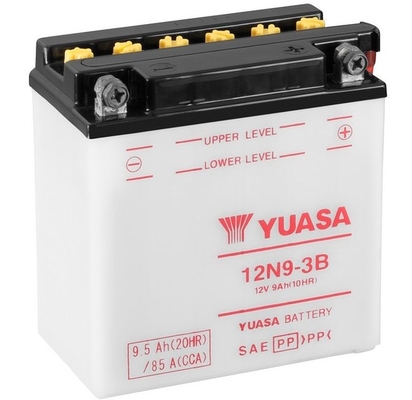 Yuasa 12N9-3B 12V 9.5Ah 85A 135x75x139mm R+ Starting battery