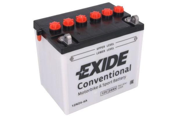 Exide 12N24-4A 12V 24Ah 220A 184x124x175mm L+ Starting battery