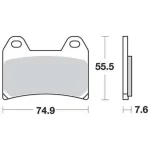 TRW MCB698 Front Brake Pads