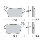 TRW MCB784SH Rear Brake Pads