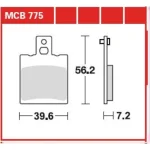 TRW MCB775 Front/Rear Brake Pads