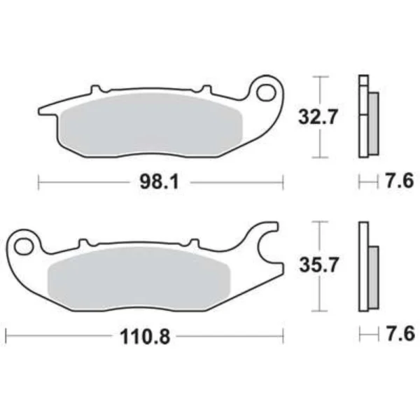 TRW MCB759 Front Brake Pads