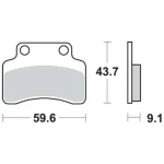 TRW MCB694 Front/Rear Brake Pads