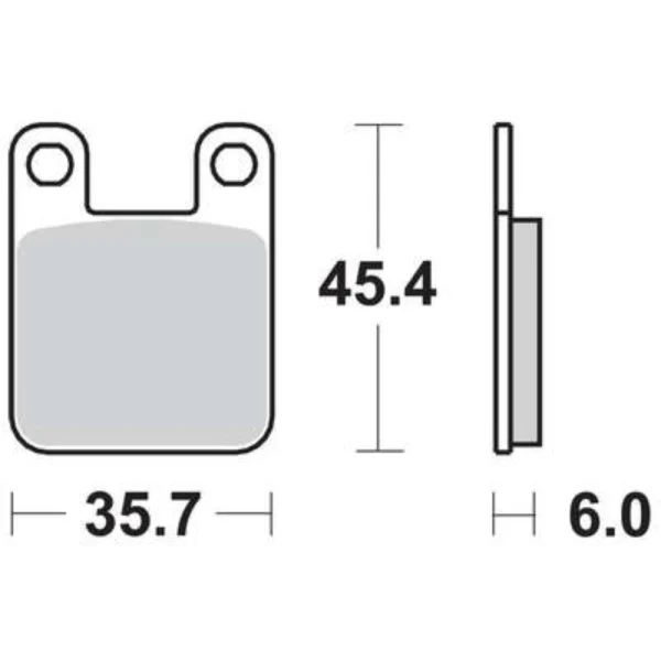 TRW MCB535EC Front/Rear Brake Pads