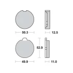TRW MCB70 Front Brake Pads