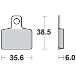 TRW MCB767 Front/Rear Brake Pads