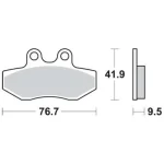 TRW MCB774 Front Brake Pads