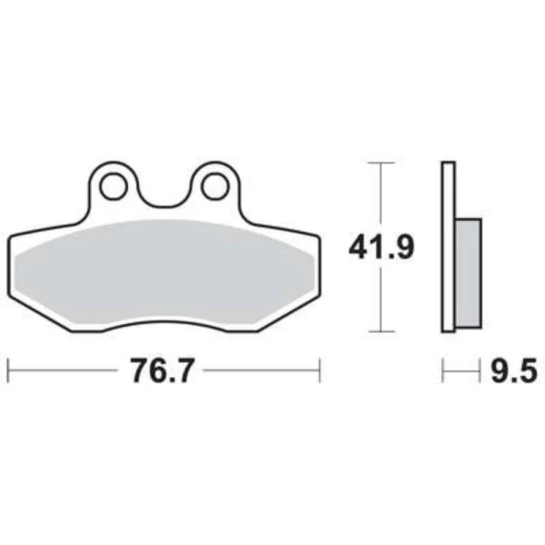 TRW MCB774 Front Brake Pads
