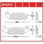 TRW MCB818 Front Brake Pads