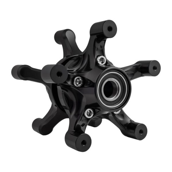 Arlen Ness Spider Hub Kit for Front Wheels Black