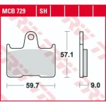 TRW MCB729 Front/Rear Brake Pads