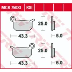 TRW MCB750SI Front/Rear Brake Pads