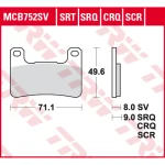 TRW MCB752SRT Front Brake Pads