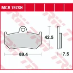 TRW MCB797SH Rear Brake Pads