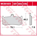 TRW MCB816CRQ Front Brake Pads