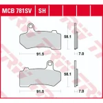 TRW MCB781SV Front Brake Pads