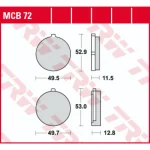 TRW MCB72 Front Brake Pads