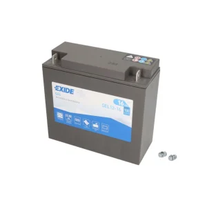 Exide GEL12-16  12V 16Ah 100A 180x75x165 R+ Gel Starting Battery