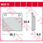 TRW MCB73 Front/Rear Brake Pads