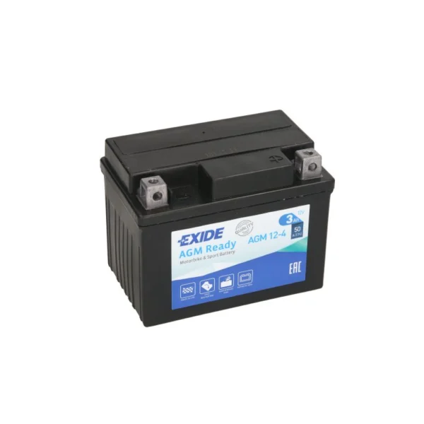 Exide YTX4L-BS 12V 3Ah 50A 113x70x85 R+ AGM Starting Battery