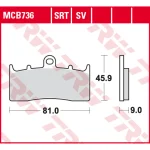 TRW MCB736SRT Front Brake Pads