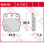 TRW MCB561EC Front/Rear Brake Pads