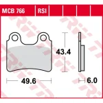 TRW MCB766 Front/Rear Brake Pads