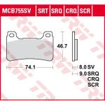 TRW MCB755SRT Front Brake Pads