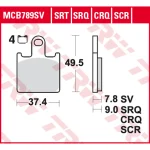 TRW MCB789SRT Front Brake Pads