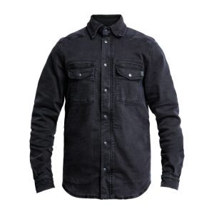 John Doe Motoshirt XTM Denim Black