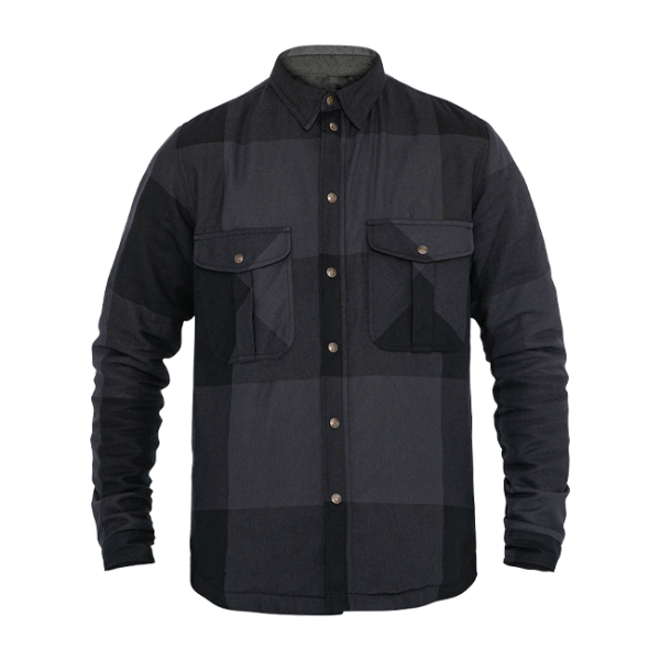 John Doe Motoshirt XTM Bick Block Grey/Black