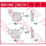 TRW MCB730EC Front/Rear Brake Pads
