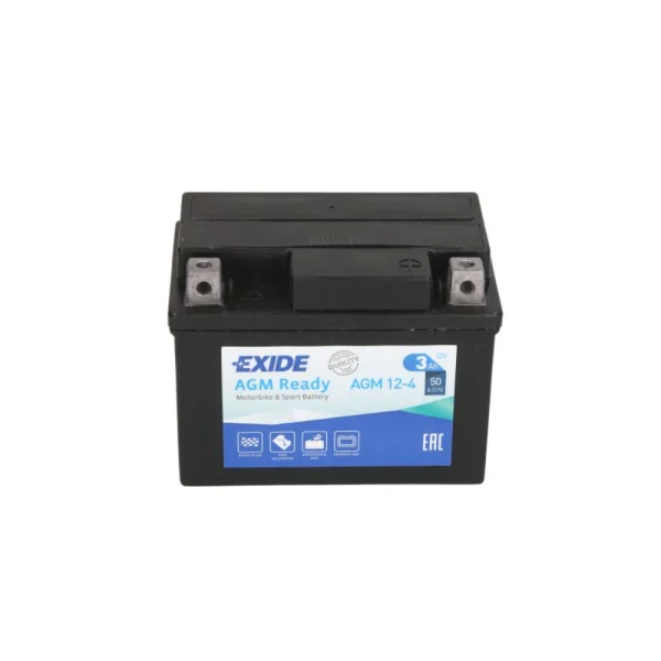 Exide YTX4L-BS 12V 3Ah 50A 113x70x85 R+ AGM Starting Battery