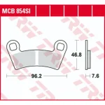 TRW MCB854SI Front/Rear Brake Pads