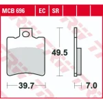 TRW MCB696EC Front/Rear Brake Pads