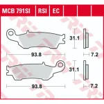 TRW MCB791EC Front Brake Pads