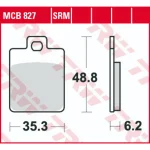 TRW MCB827 Front/Rear Brake Pads