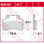 TRW MCB694 Front/Rear Brake Pads