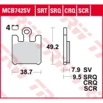 TRW MCB742SRT Front Brake Pads