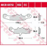 TRW MCB697SI Front Brake Pads