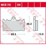 TRW MCB741 Front/Rear Brake Pads
