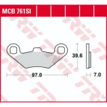 TRW MCB761SI Front/Rear Brake Pads