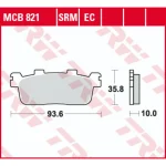 TRW MCB821EC Front/Rear Brake Pads