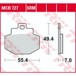 TRW MCB727SRM Front/Rear Brake Pads