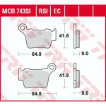 TRW MCB743EC Front/Rear Brake Pads